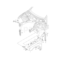 Крило VAG 8R0821106A