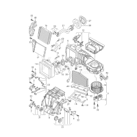 Заслінка розморожувача VAG 1K0819365G