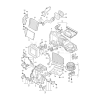Нагрівальний. елемент додаткового електропідігріву повітря VAG 1K0963235G