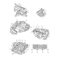 Клейка стрічка з тканини VAG D004350A2