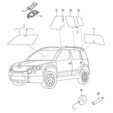 Напрямна VAG 5L0845757