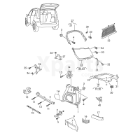 Ремінь кріплення VAG 5L6863634