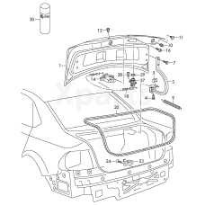 Петля кришки VAG 6RF827301A