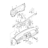 Кріпильна рамка VAG 7H0857028B