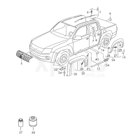 Плівка для захисту від каміння VAG 2H5853932