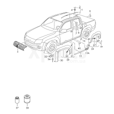 Плівка для захисту від каміння VAG 2H5853932