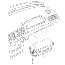 Модуль подушки безпеки VAG 5F0880204A