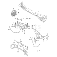Короб водовідвідний VAG 7P6819511