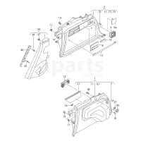 Облицювання колісної арки VAG 7P0867766D82V