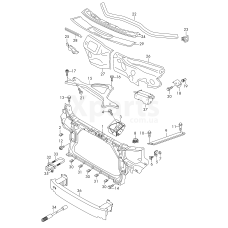 Пластина контрастна VAG 4H0805638