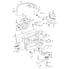 Решітка динаміка коричневий balaobraun VAG 4H0868151BDF3