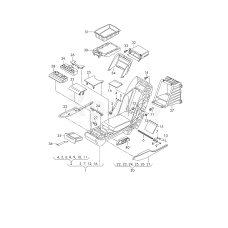 Підсклянникsoul (чорний) VAG 4H0885995A6PS
