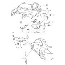 Крило VAG 5C5821017