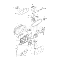 Пружинная скоба VAG 8S0857945