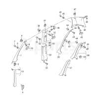 Облицювання колісної аркититаново-чорний VAG 1K4867765E82V