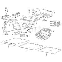 Накладка для кронштейна замкачёрный satinschwarz VAG 5JA863459B9B9
