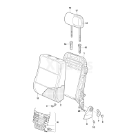 Килимок спинки VAG 1S0881705