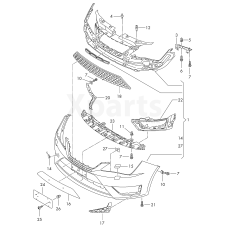 Різьбова втулка VAG 6L0853379B