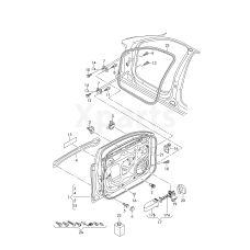 Фіксатор дверей VAG 8K0837249A