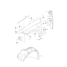 Захисні накладки VAG 5F0821536