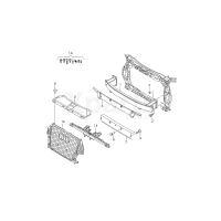 Облицювання бампера VAG 8U0807081C