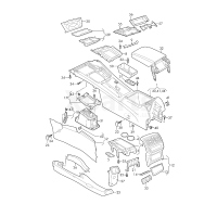 Накладка розетки титаново-чорний VAG 3G0863916A82V