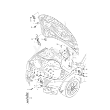 Опорный кронштейн VAG 8T2823633B