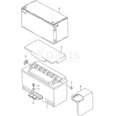 Кришка АКБ VAG 281915411F