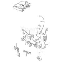 пружинний затискач VAG 6U0971739C