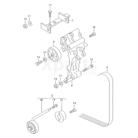 Ролик напрямний VAG 047145276B