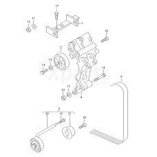 Ролик напрямний VAG 047145276B