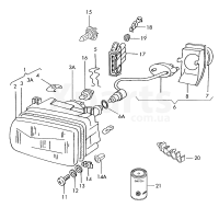 Самонар. гвинт з плоских. голівка. VAG 975385014