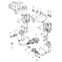 Роз'єм, плоский VAG N90421001