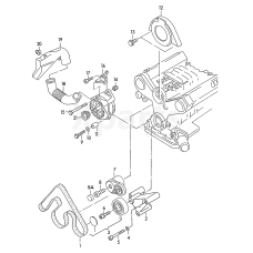 Полікліновий ремінь VAG 078903137