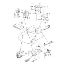 пружинний затискач VAG 1L0805163