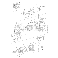 Підшипник/опора VAG 047911578B