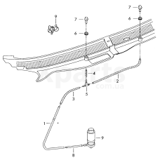 Труба VAG 1U0955739