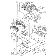 Корпус плоский. рознімання з кабелів. VAG 6E0971582C