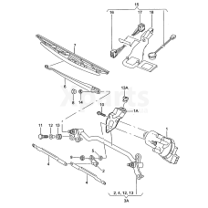 Щітки склоочисника Aero VAG 6L1955426A