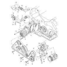 Шланг забору повітря VAG 4B3903655
