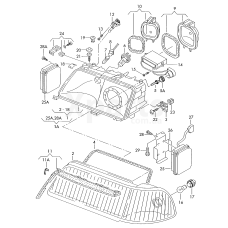 Трансформатор газорозрядної лампи VAG 4D0941471C