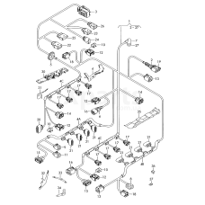Канал для кабеля VAG 3D0971803B