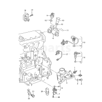 Комплект адаптерних кабелів датчика рівня олії VAG 8D0971379B