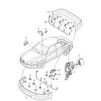 Датчик ультразвуковий VAG 4B0919275C
