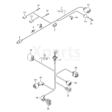 Крепеж кабеля VAG 7L6971816