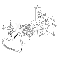 Елемент кріплення VAG 03G903315C