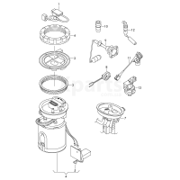 Модуль подачі палива та датчик рівня палива. VAG 2K0919051E