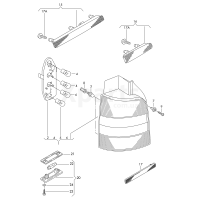 Опора лампы VAG 7H0945258A