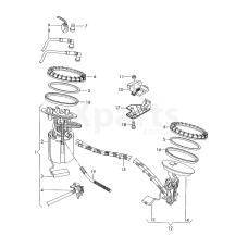 Модуль подачі палива VAG 4F0919087