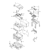 Утримувач запобіжника скришкою батареї VAG 6Q0937550F